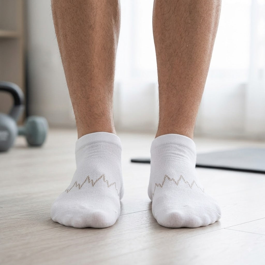 Men's printed ankle socks