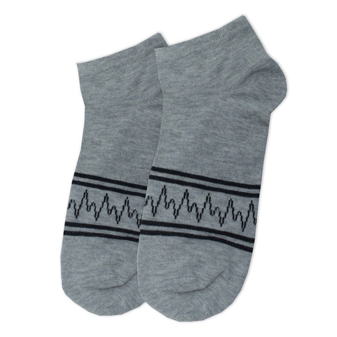 Men's printed ankle socks