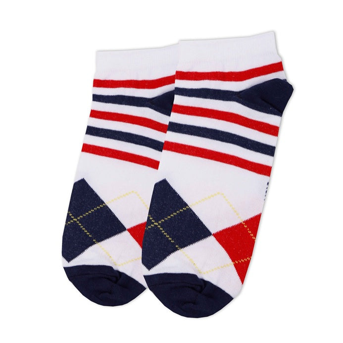Men's printed ankle socks