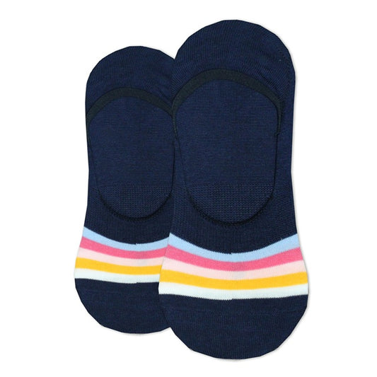 Women's printed no show socks
