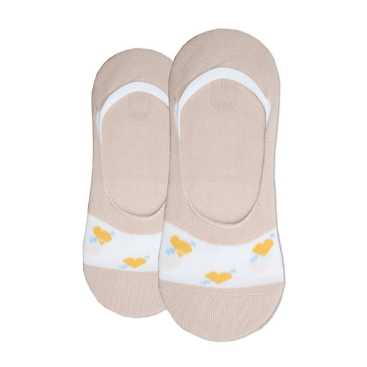 Women's printed no show socks